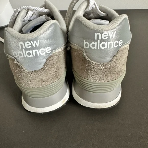 New Balance 574 Core Grey Womens Size 8 - Picture 10 of 13